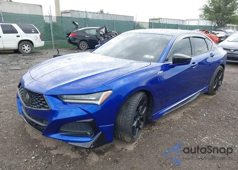 2021 Acura Tlx A-Spec Package из США, поврежденный, VIN 19UUB5F50MA004059